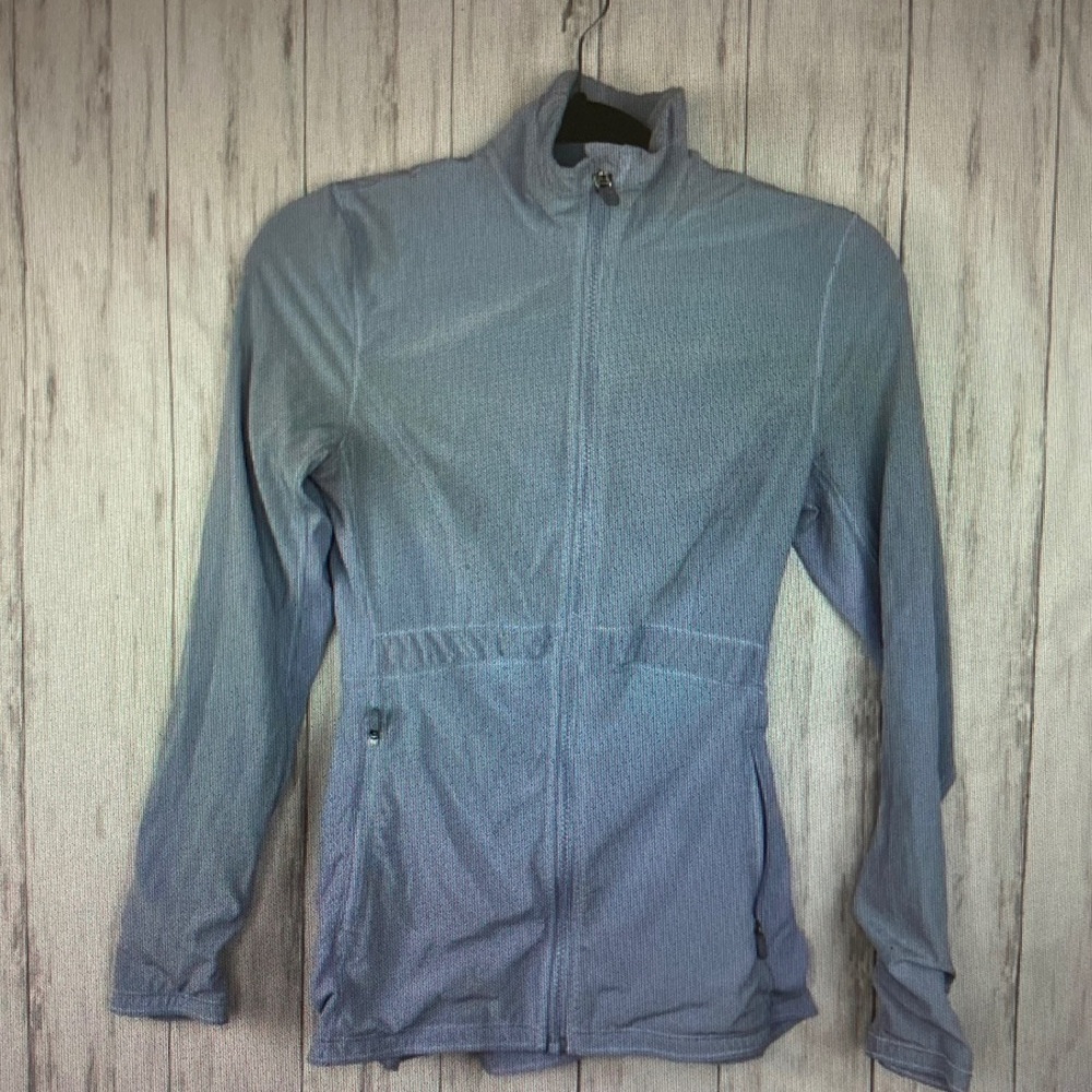 lululemon athletica Pale Blue Full-Zip Utility Jacket